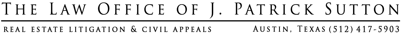 The Law Office of J. Patrick Sutton